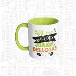 Taza Extremadura Si me sacudes caen bellotas