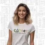 camiseta extremadura mujer basica blanca cadace