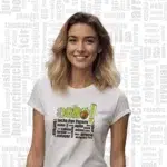 camiseta extremadura mujer basica blanca acho