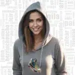 Sudadera Extremadura Mujer Gris Zapatilla